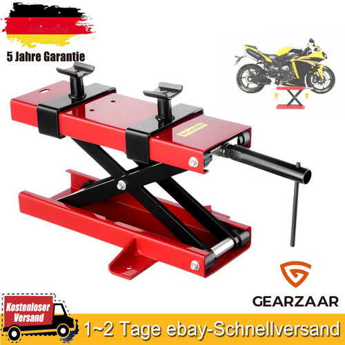 Motorradhebebühne