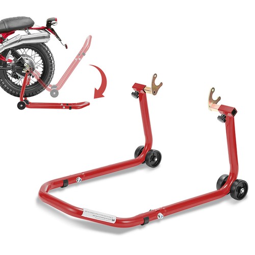 Motorradständer hinten